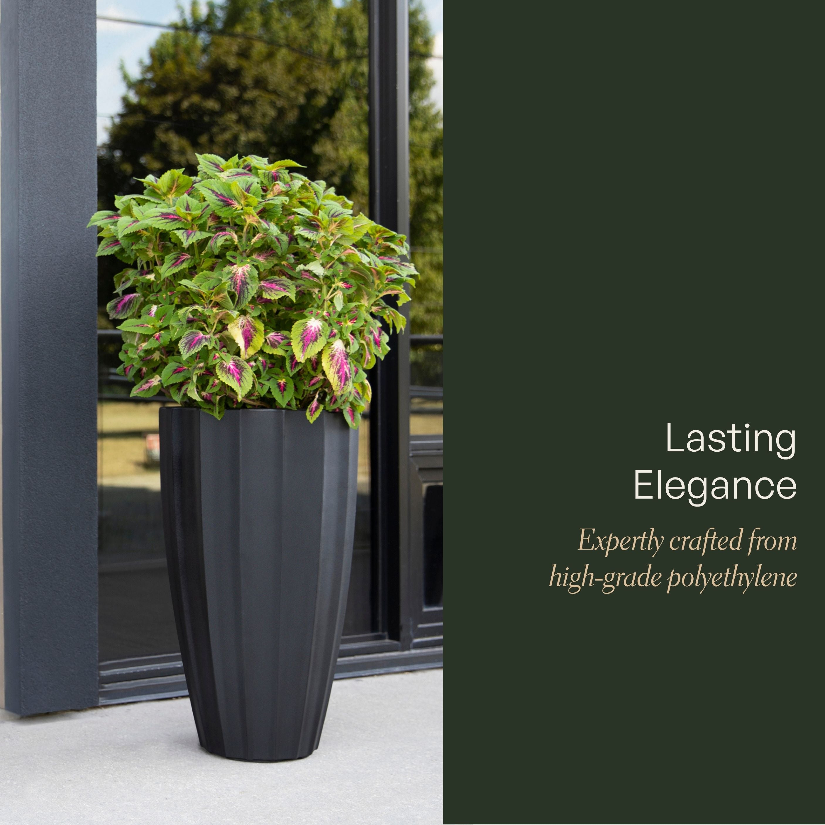 Mayne Sedona 28-Inch Self-Watering Tall Planter