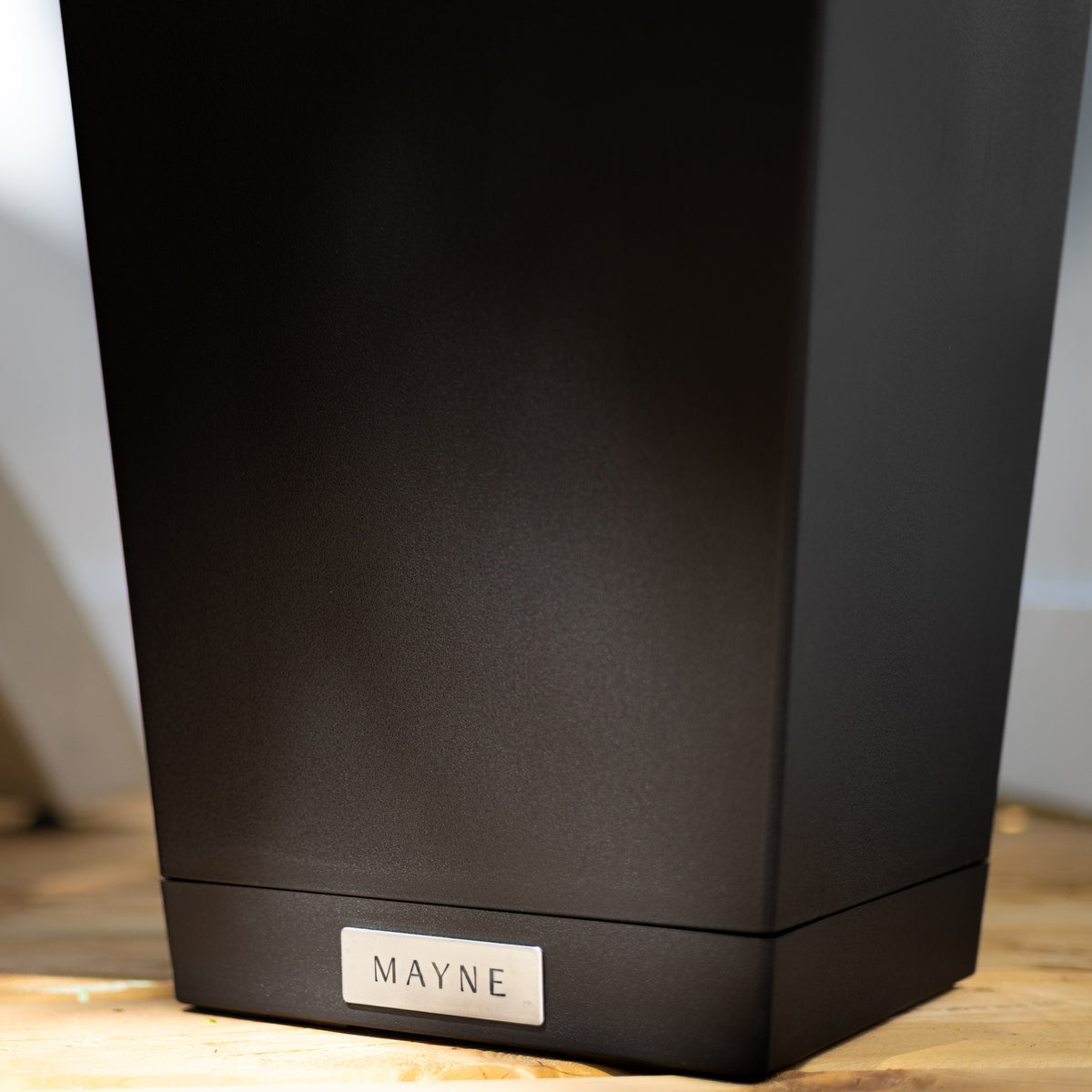Mayne Evolve 24-Inch Tall Planter with Removable Planting Insert and Drip Tray