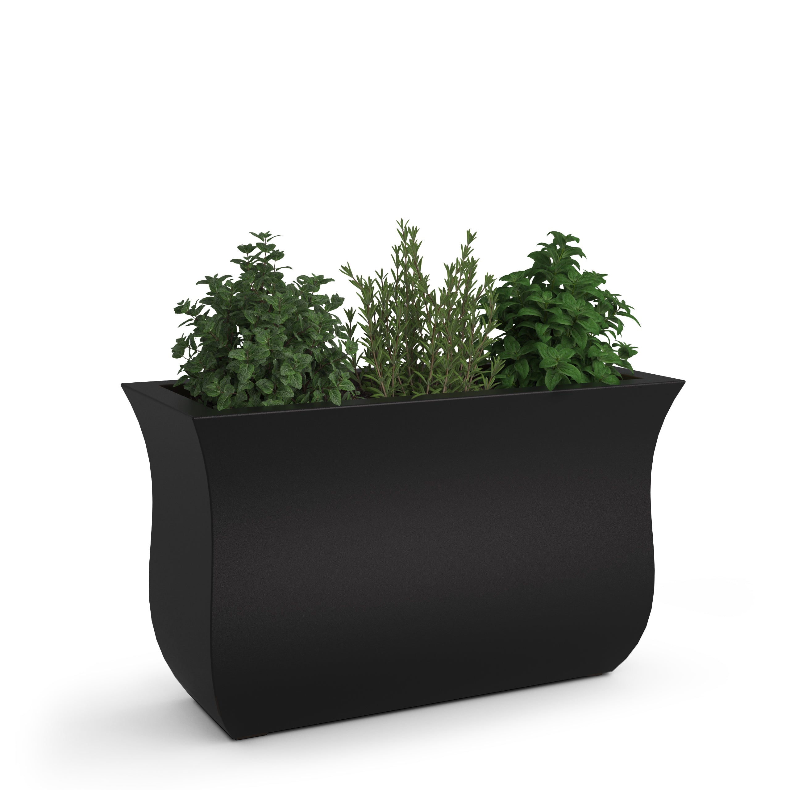Mayne Valencia 36-Inch Indoor and Outdoor Tapered Trough Planter
