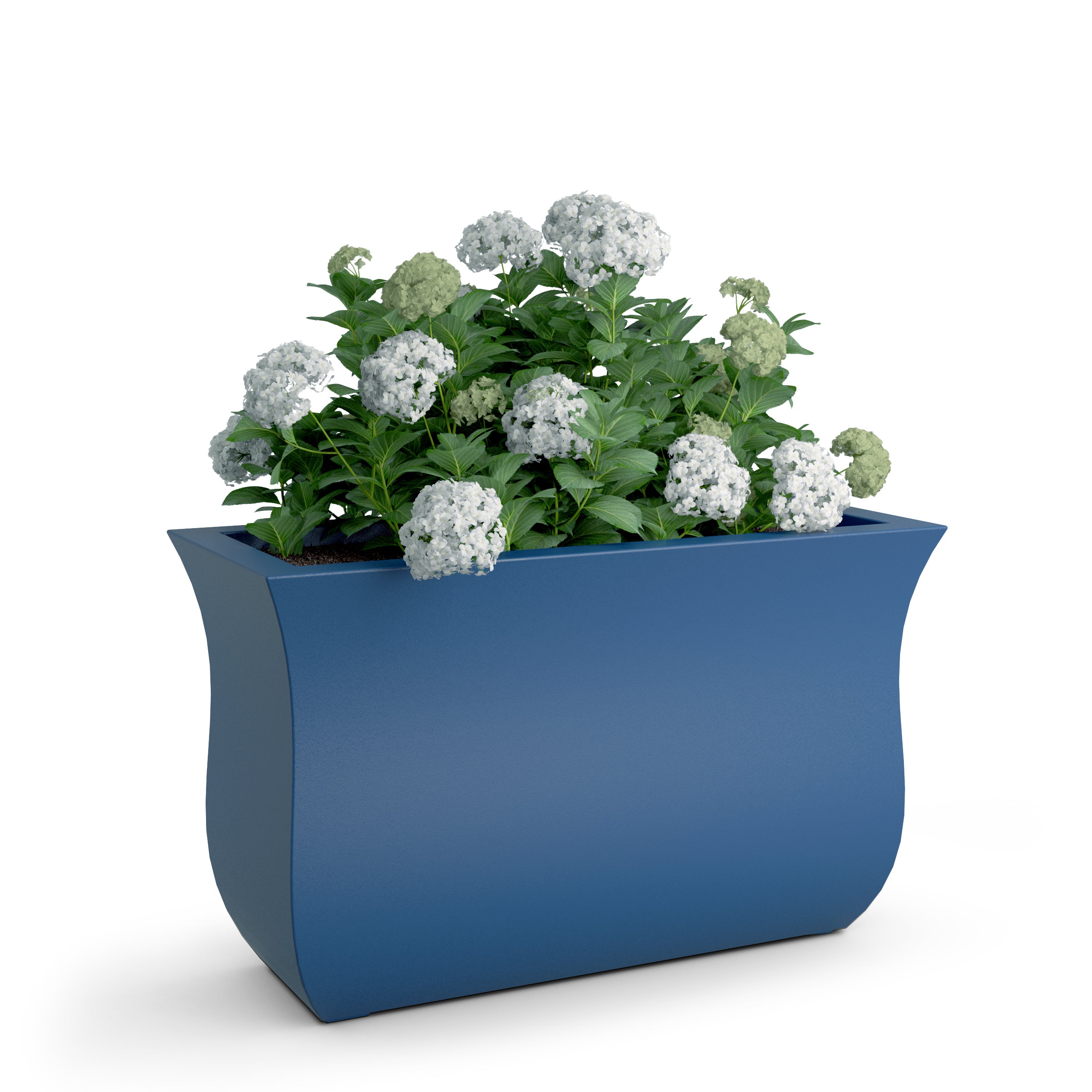 Mayne Valencia 36-Inch Indoor and Outdoor Tapered Trough Planter