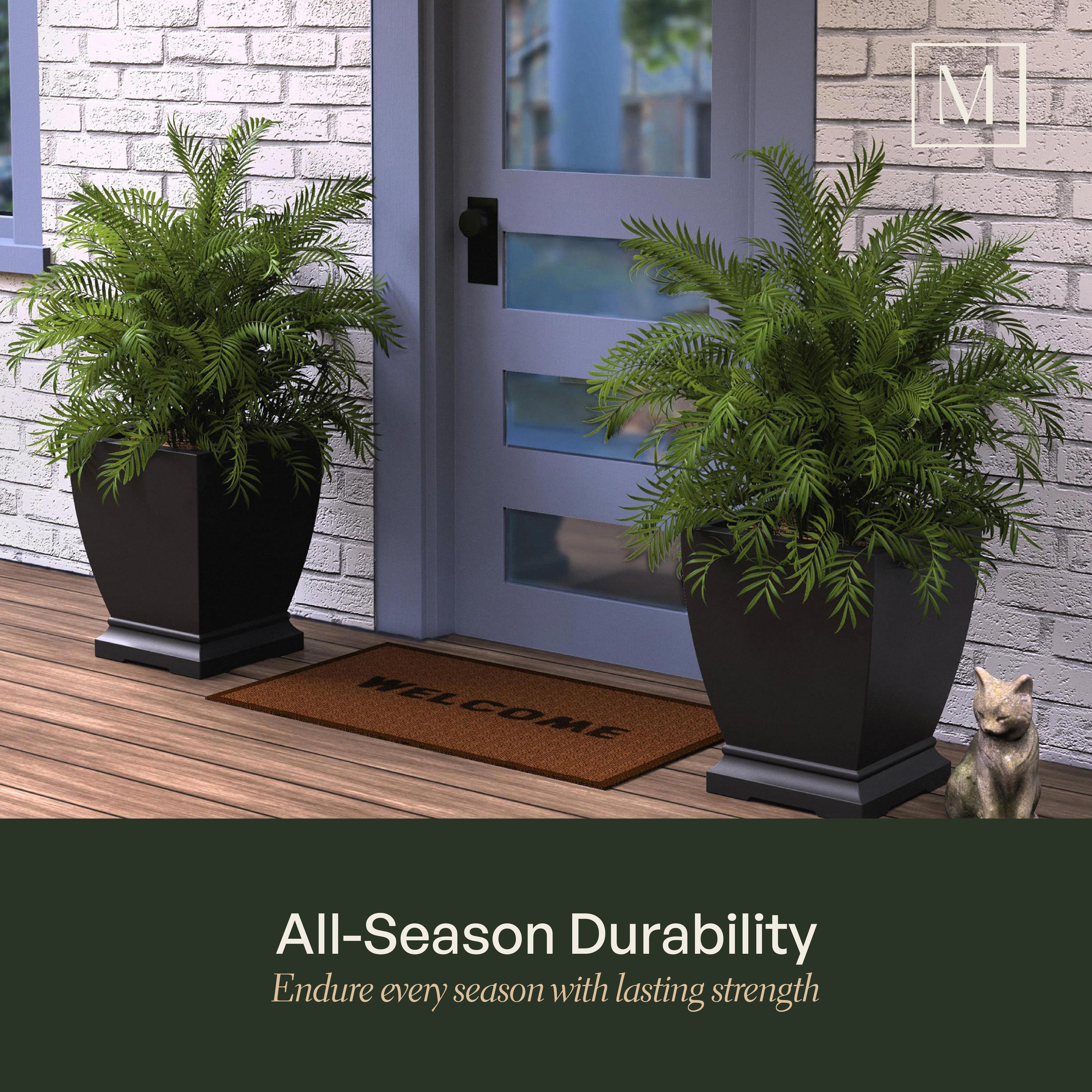 Mayne Acadia 18-Inch Self-Watering Tall Planter