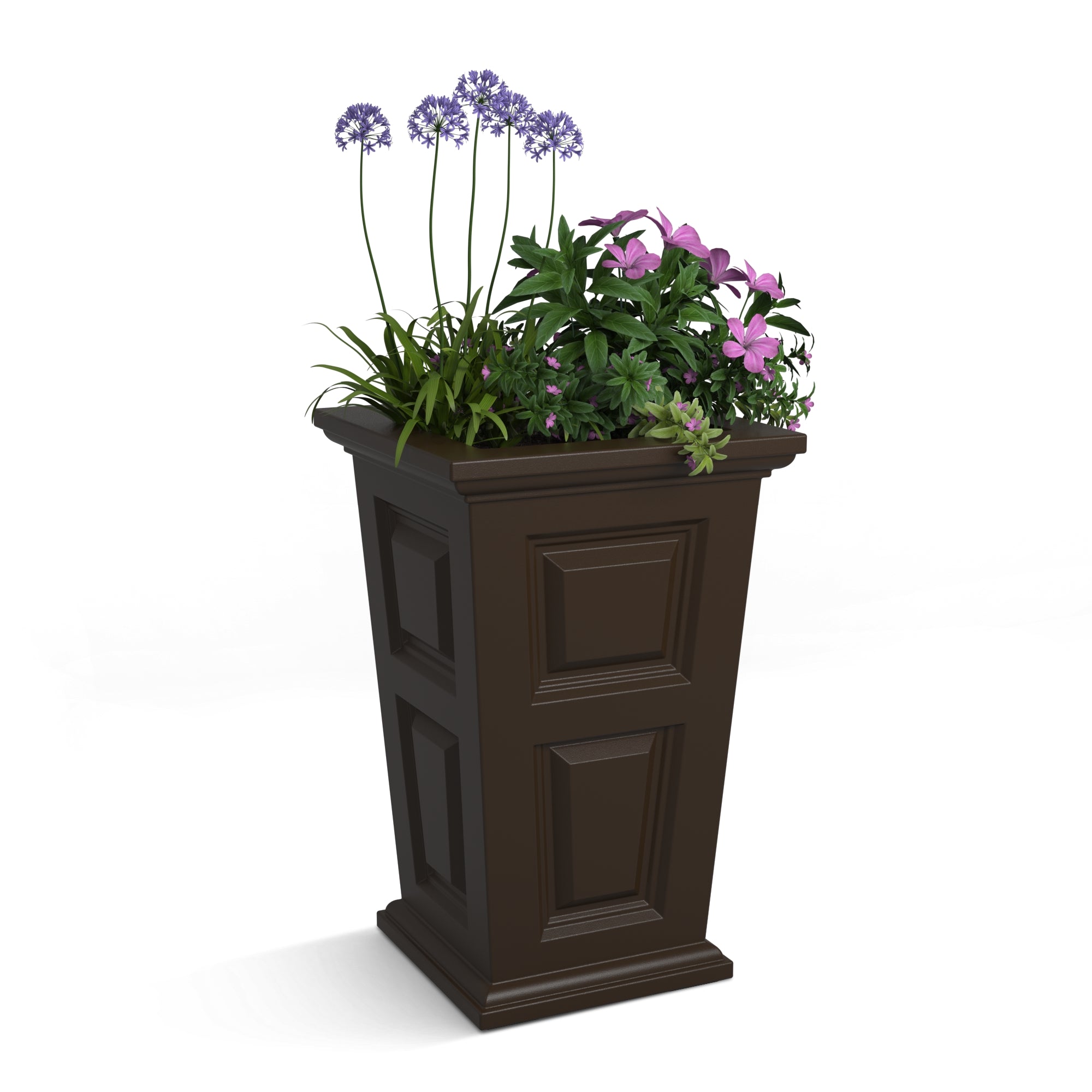 Mayne Wyndham 24-Inch Self-Watering Tall Planter with Removable Planting Insert