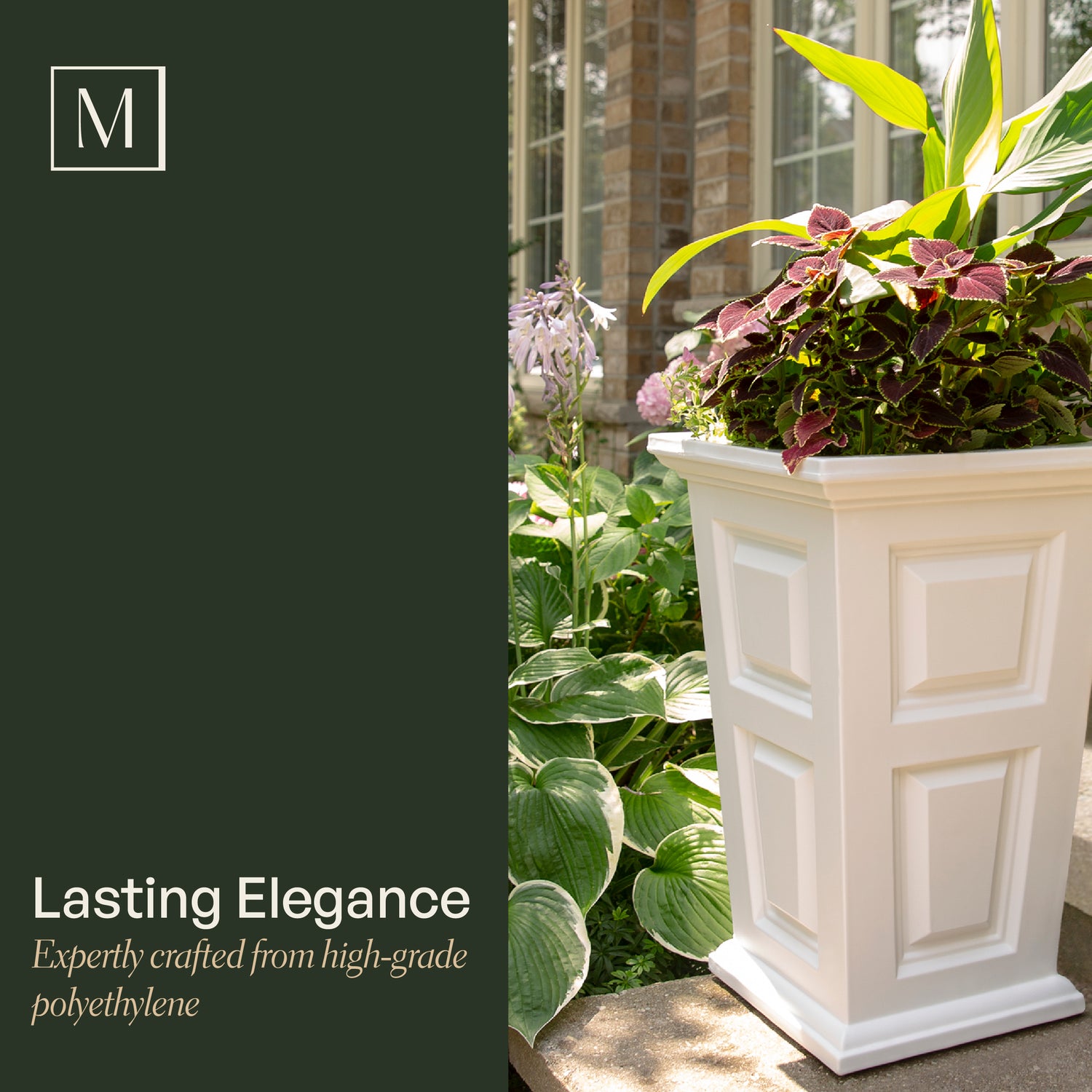 Mayne Wyndham 24in Tall Planter