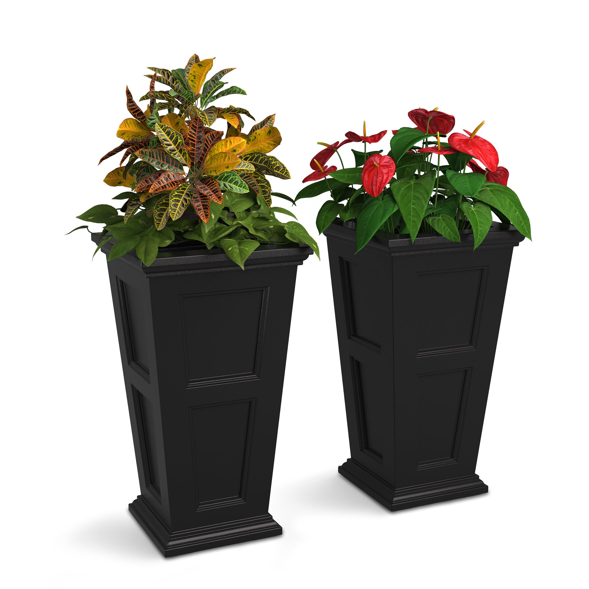 Mayne Fairfield 28-Inch Self-Watering Tall Planter with Removable Planting Insert