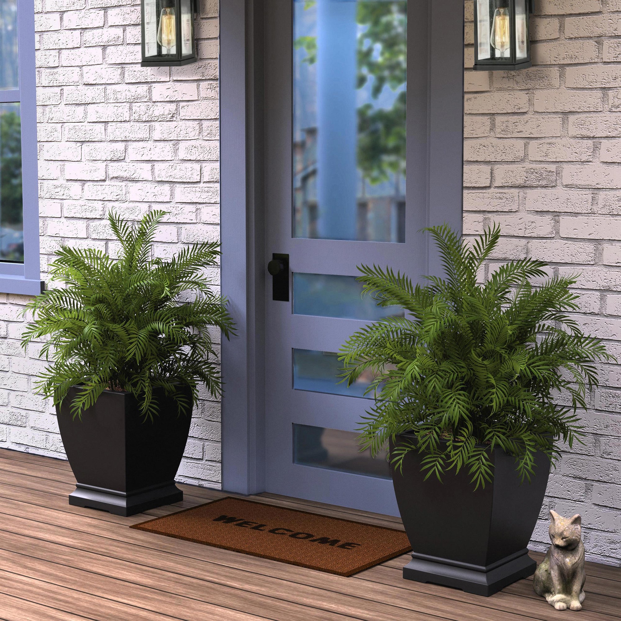 Mayne Acadia 18-Inch Self-Watering Tall Planter