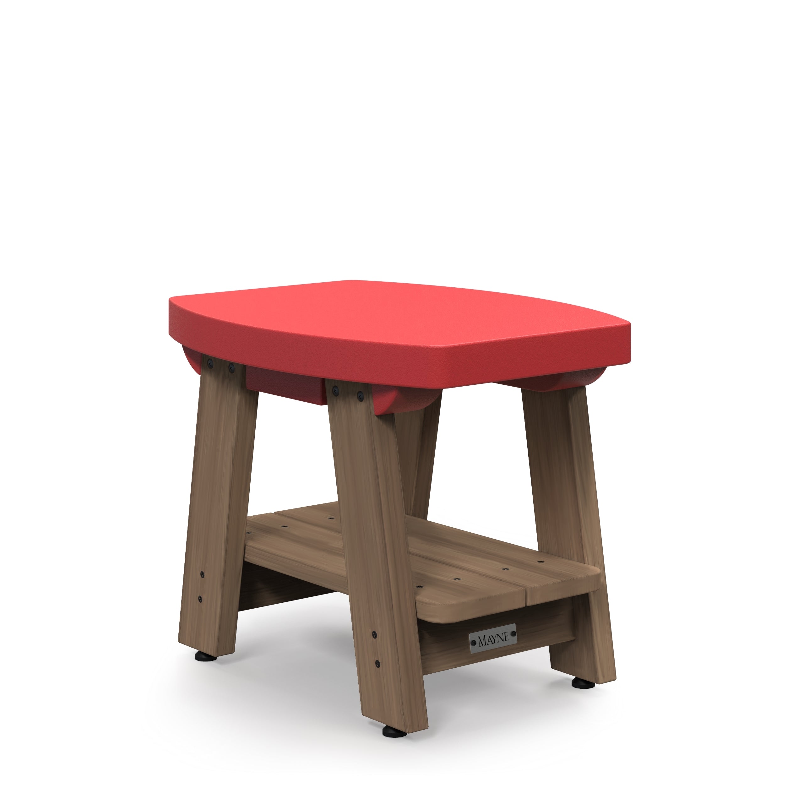 Mayne Mesa Patio Side Table (Red)