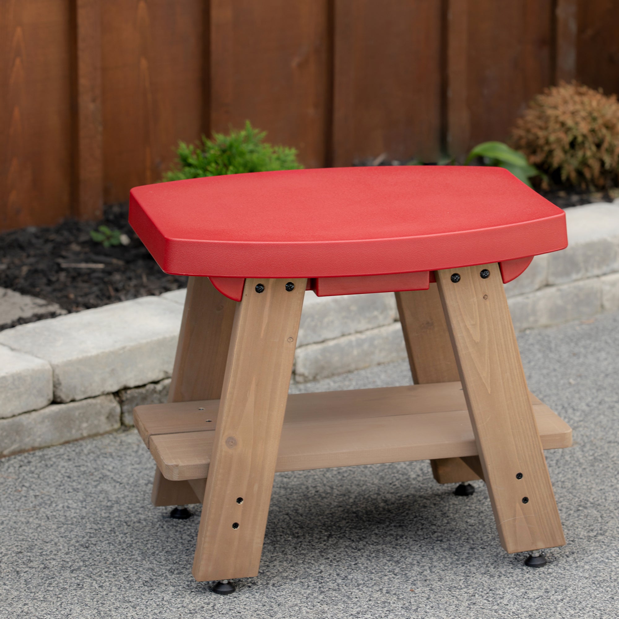 Mayne Mesa Patio Side Table (Red)