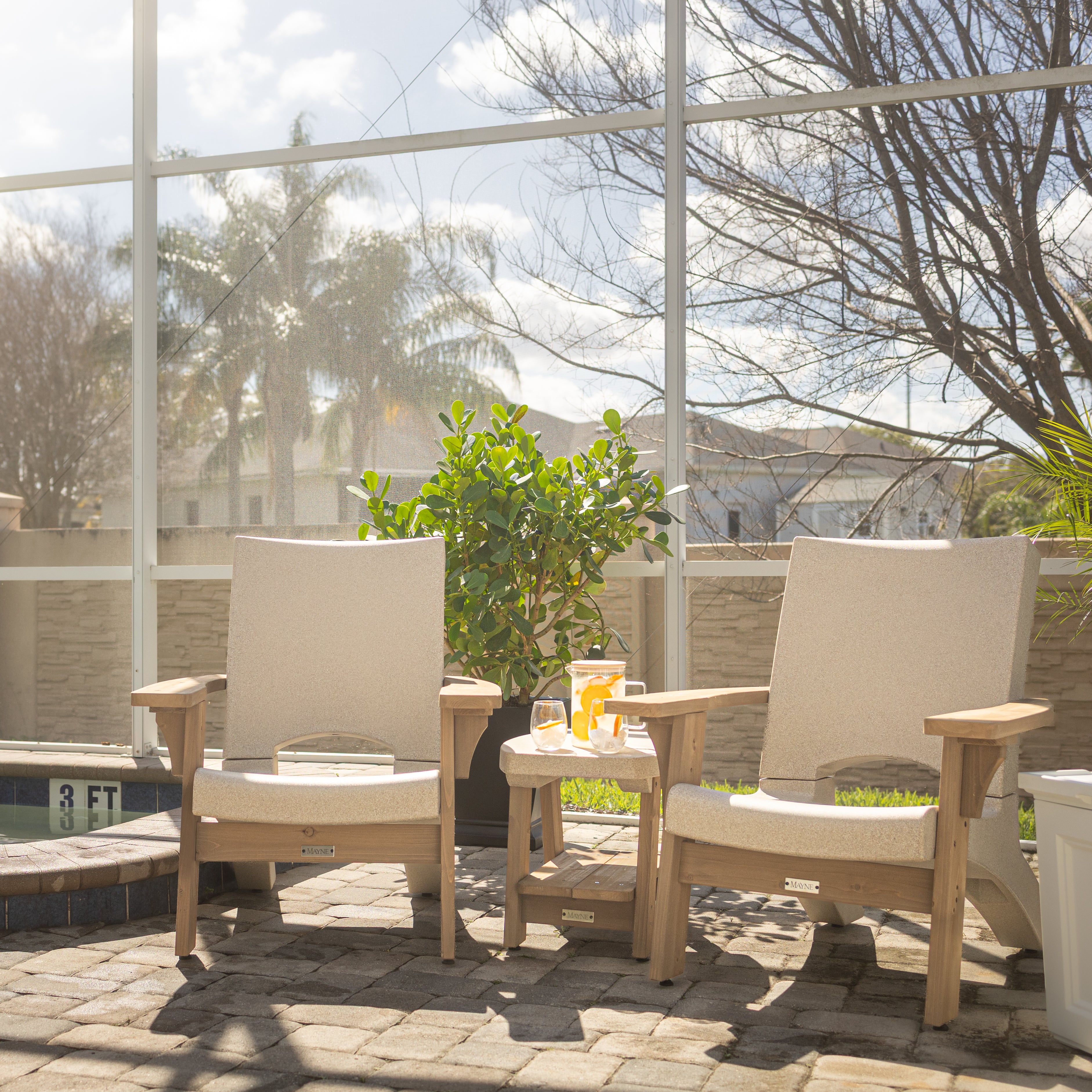 Mayne Mesa Patio Conversation Set