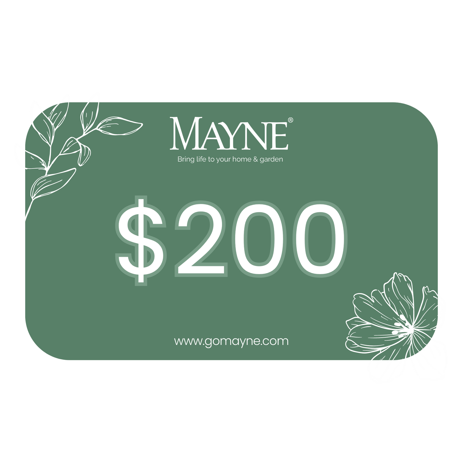 Mayne Digital Gift Card