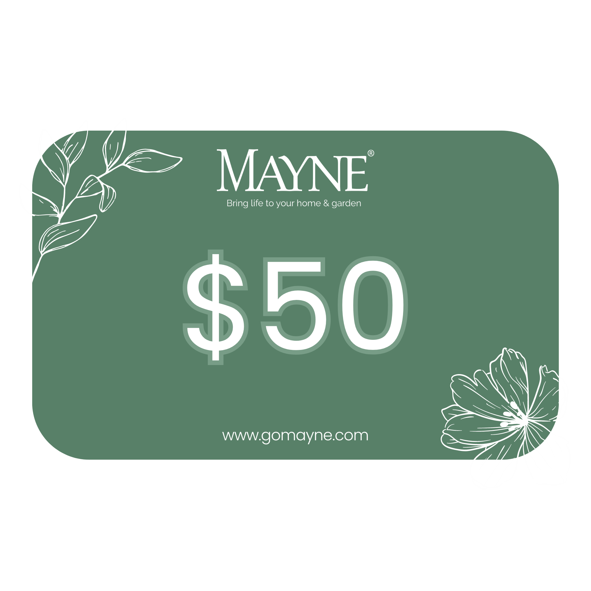 Mayne Digital Gift Card