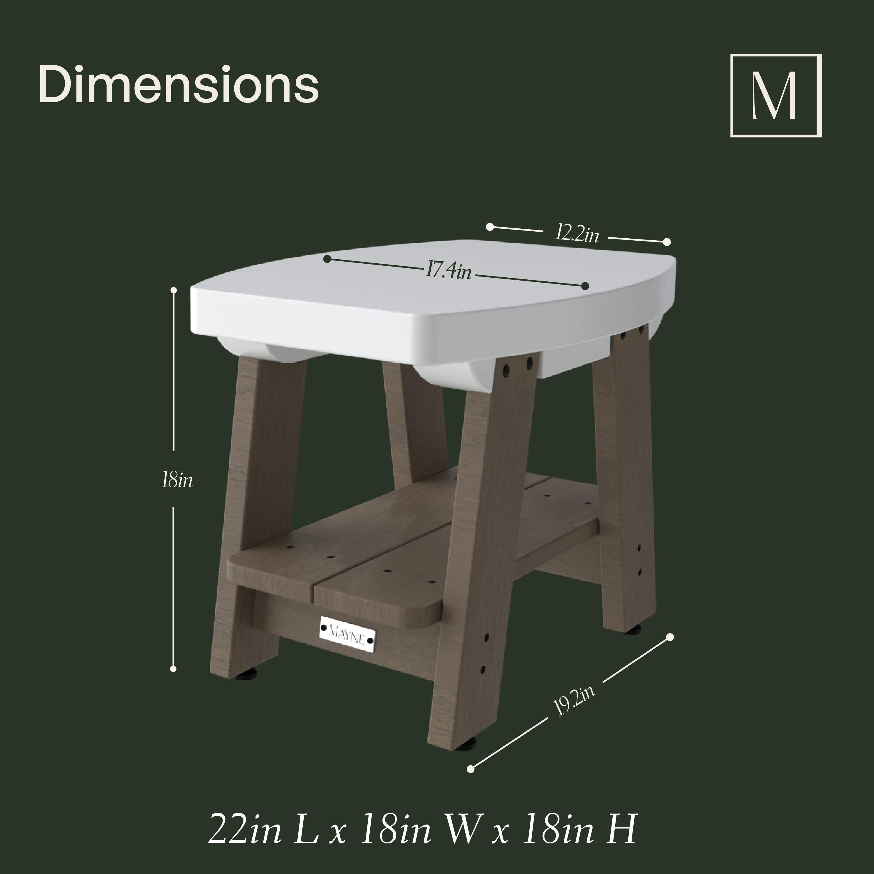 Mayne Mesa Patio Side Table