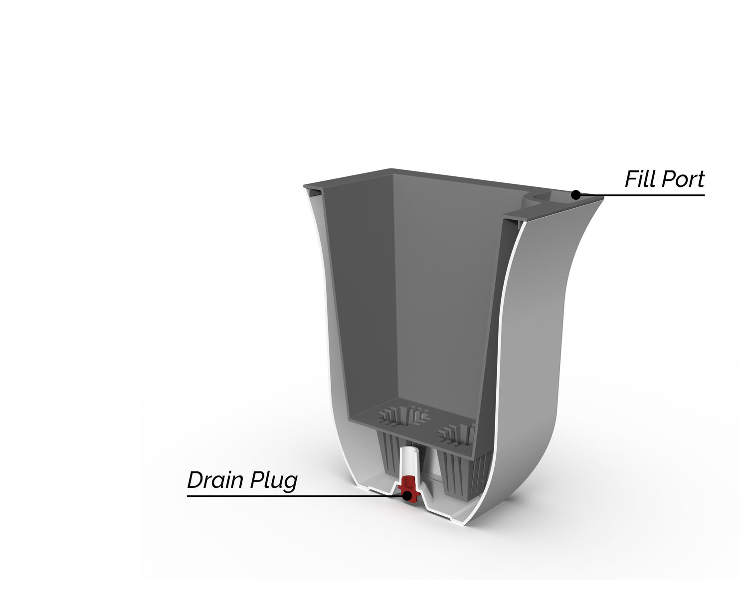 Valencia 8in Wall Mount Planter - 3-Pack