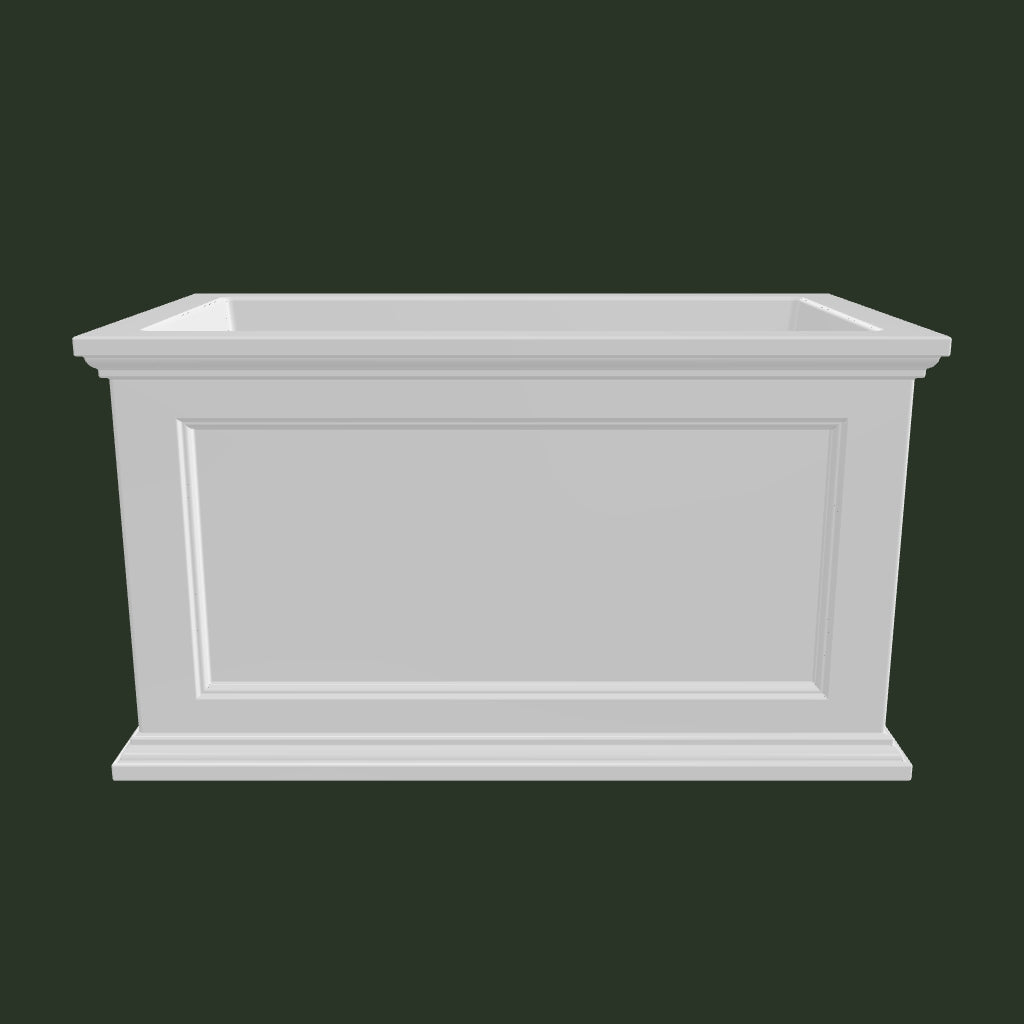Mayne Fairfield 20in x 36in Rectangle Planter