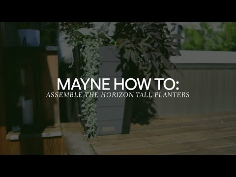 Mayne Horizon 18in Tall Planter