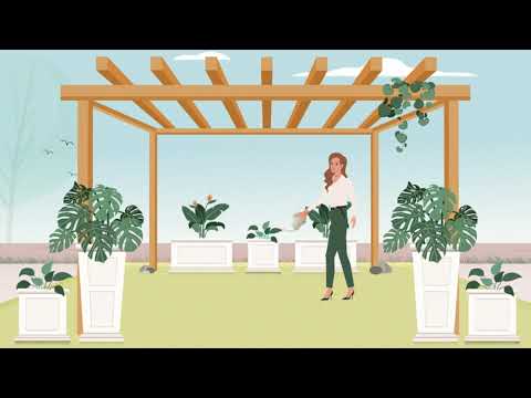 Mayne Kobi 26in Tall Planter