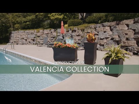 Valencia 16in Square Planter