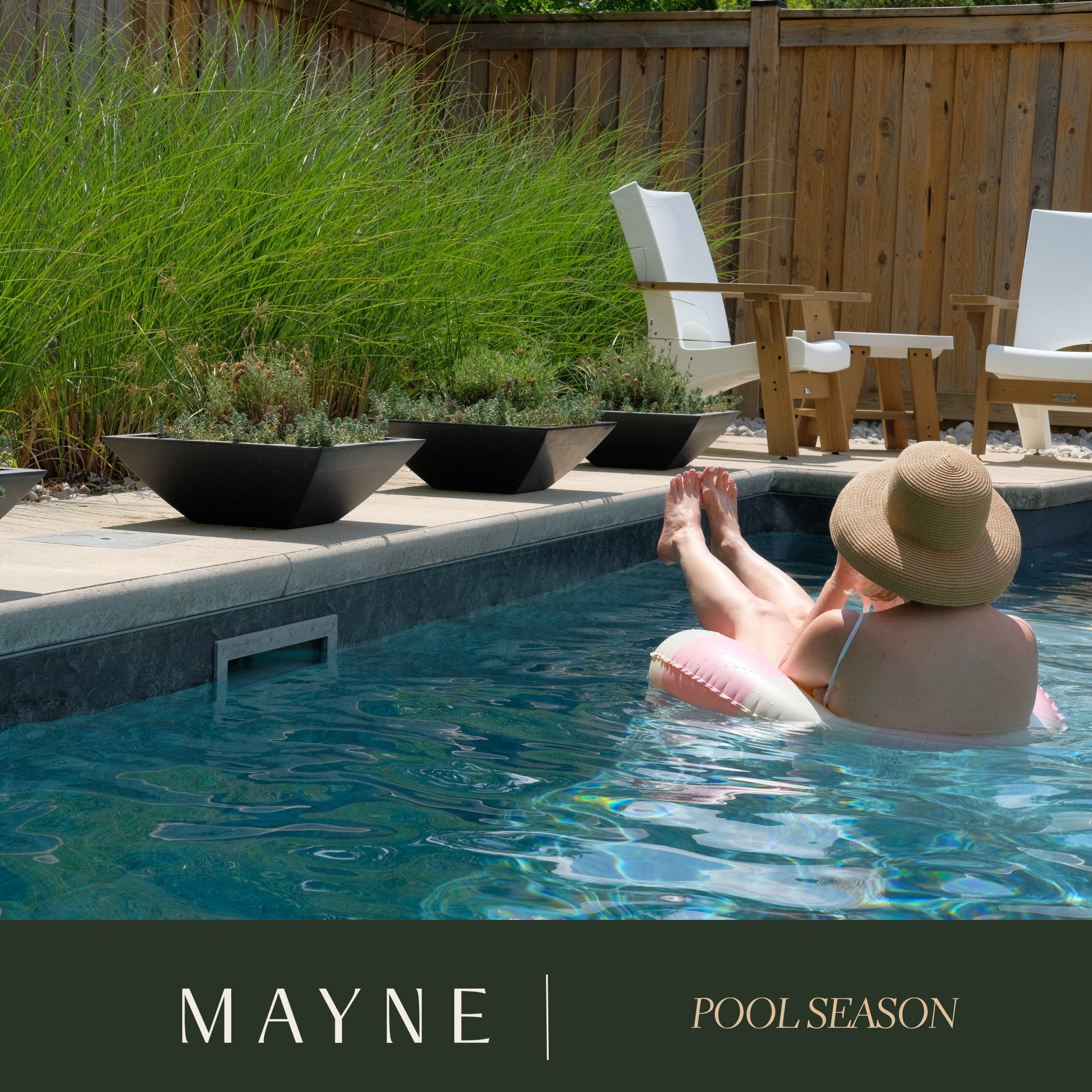Pool Season, Patio Goals