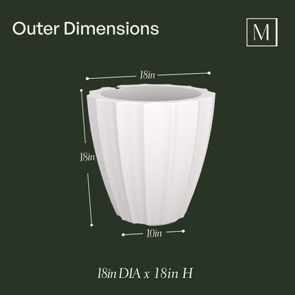 Mayne Sedona 18in Tall Planter