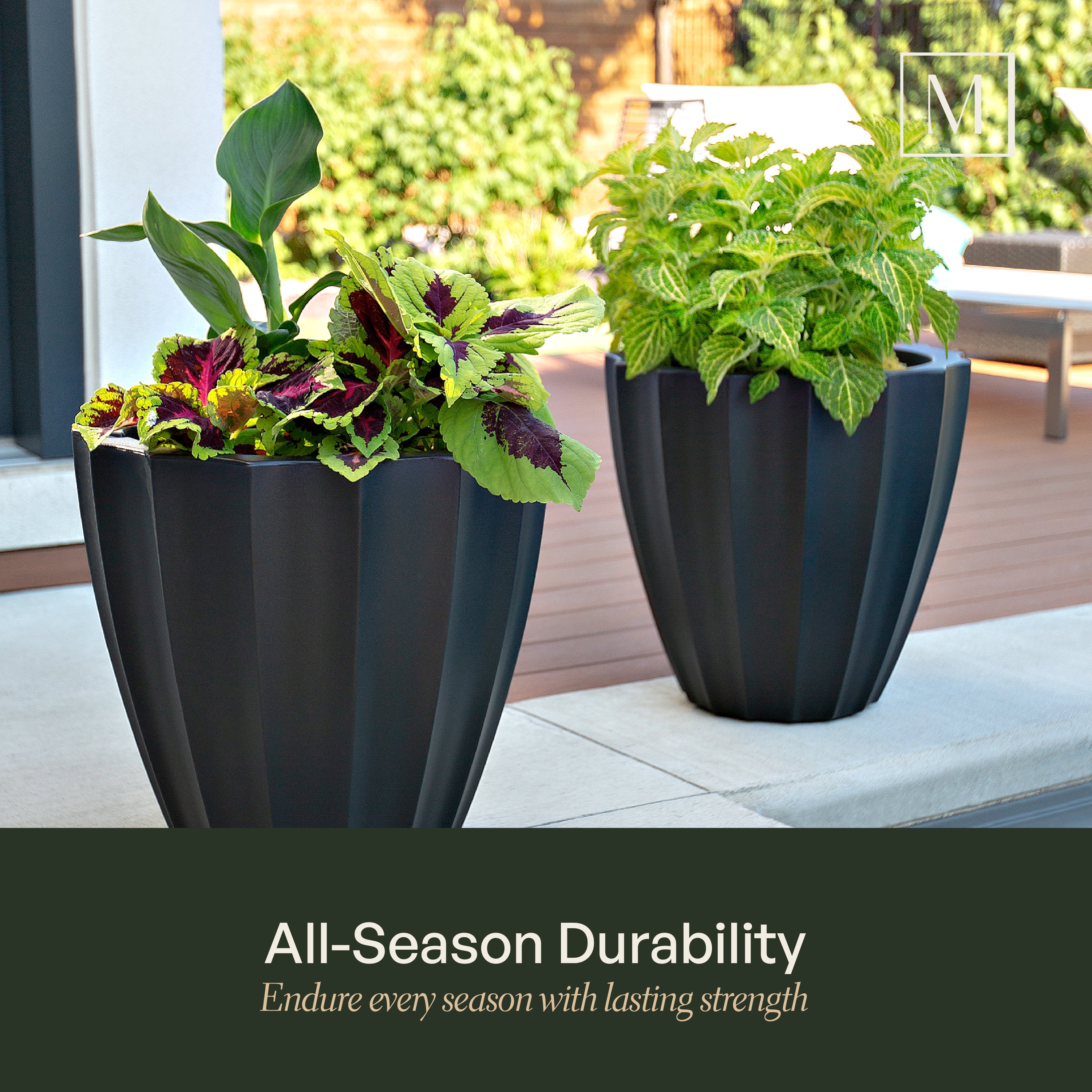 Mayne Sedona 18in Tall Planter