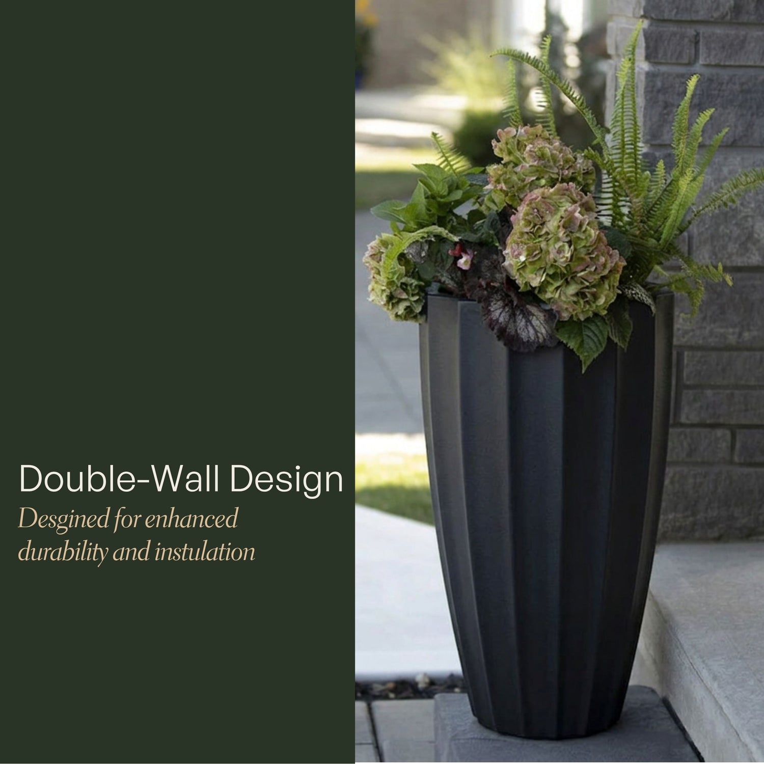 Mayne Sedona 28-Inch Self-Watering Tall Planter
