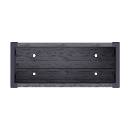 Mayne Horizon 2ft Window Box with Steel Wall Mount Brackets
