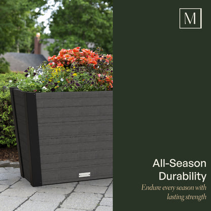 Mayne Horizon 30in Trough Planter