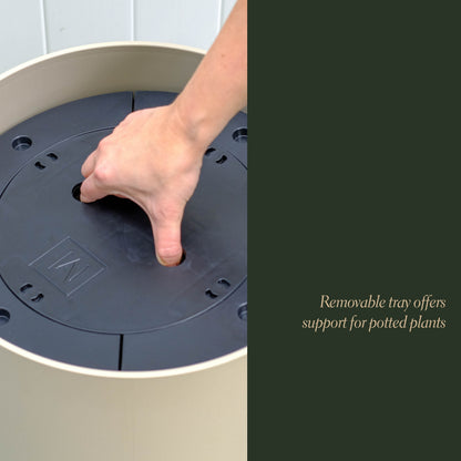 Mayne Solace Planter with Removable Planting Tray