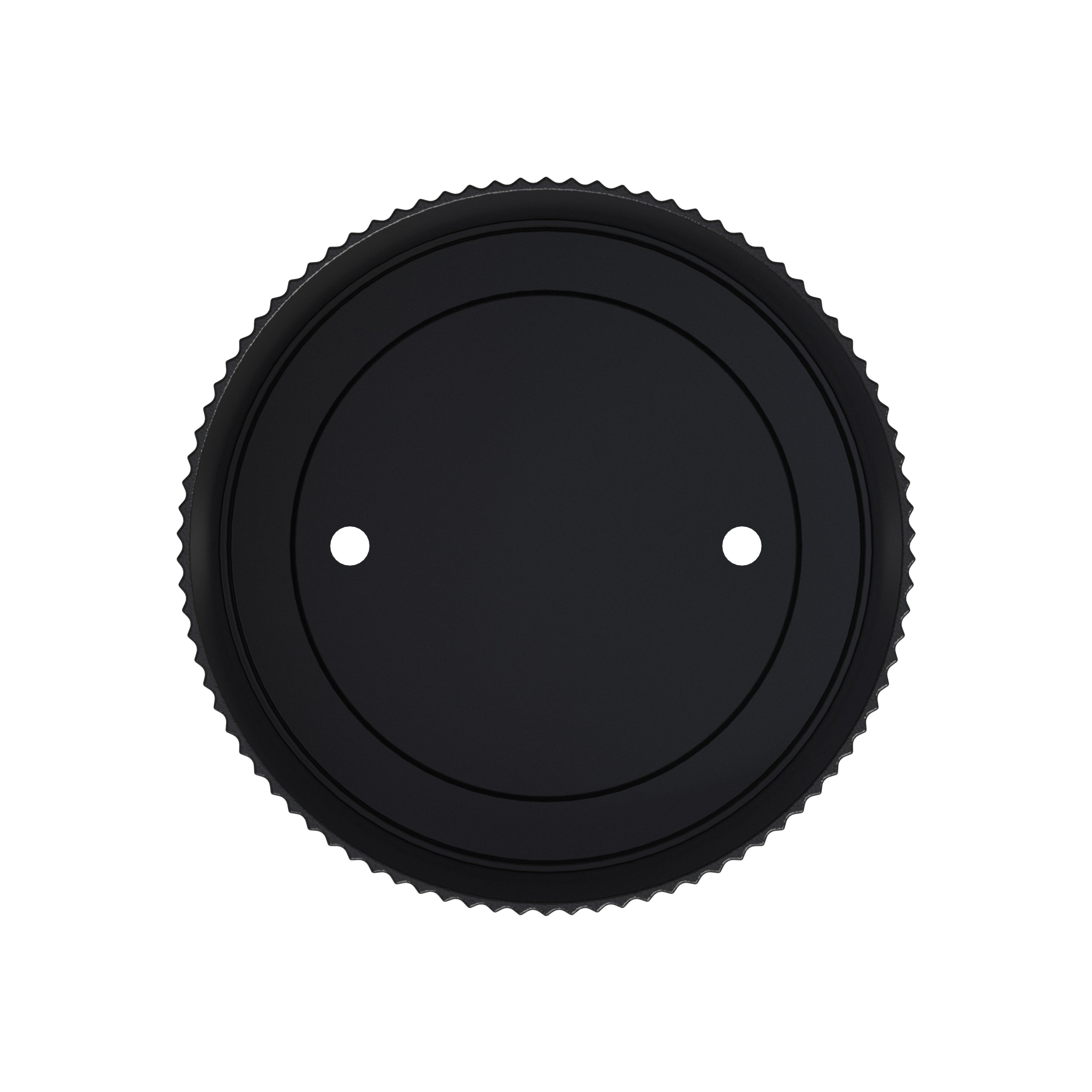 Mayne Serene Round Ribbed Planter with Drainage Hole