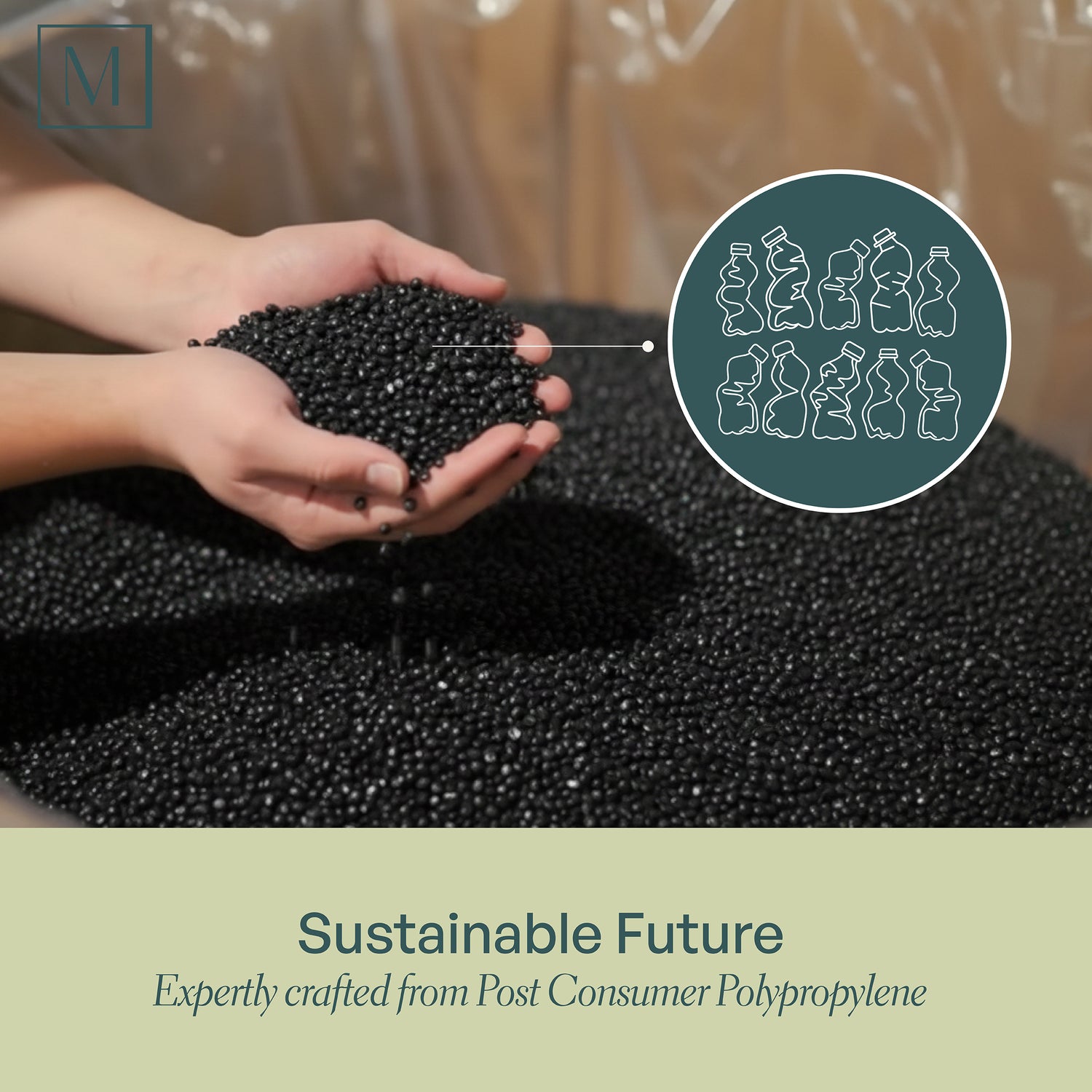 Mayne Evolve 20-Inch Square Tapered Bowl Planter