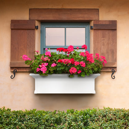 Yorkshire 3ft Window Box - White