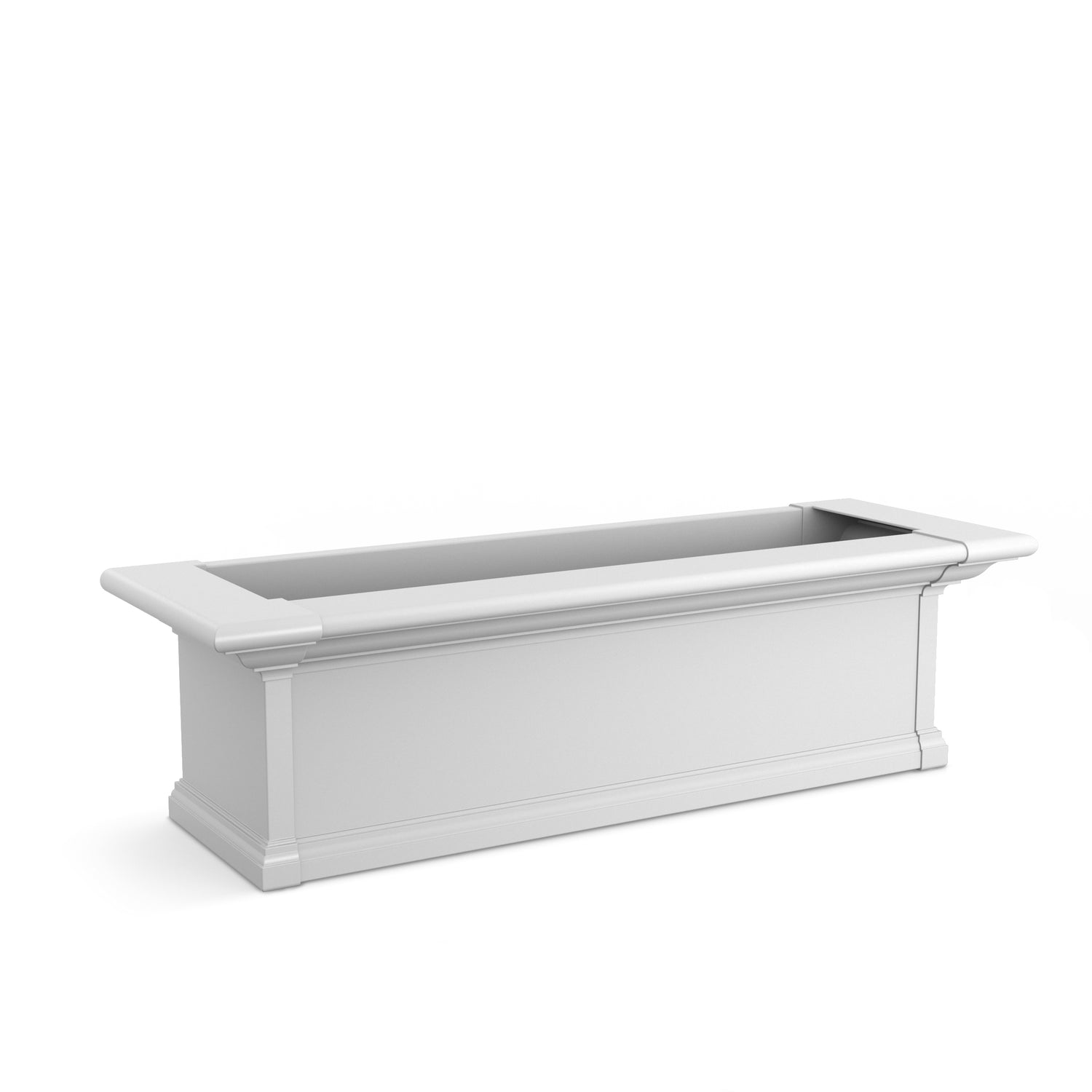 Mayne Yorkshire 3ft Self-Watering Window Box with Steel Wall Mount Brackets