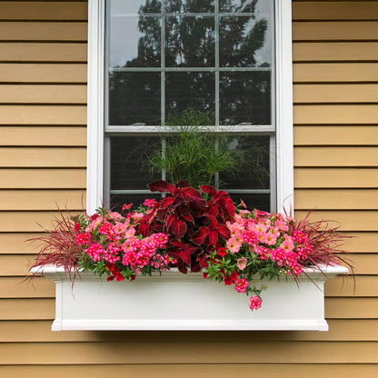 Yorkshire 4ft Window Box - White