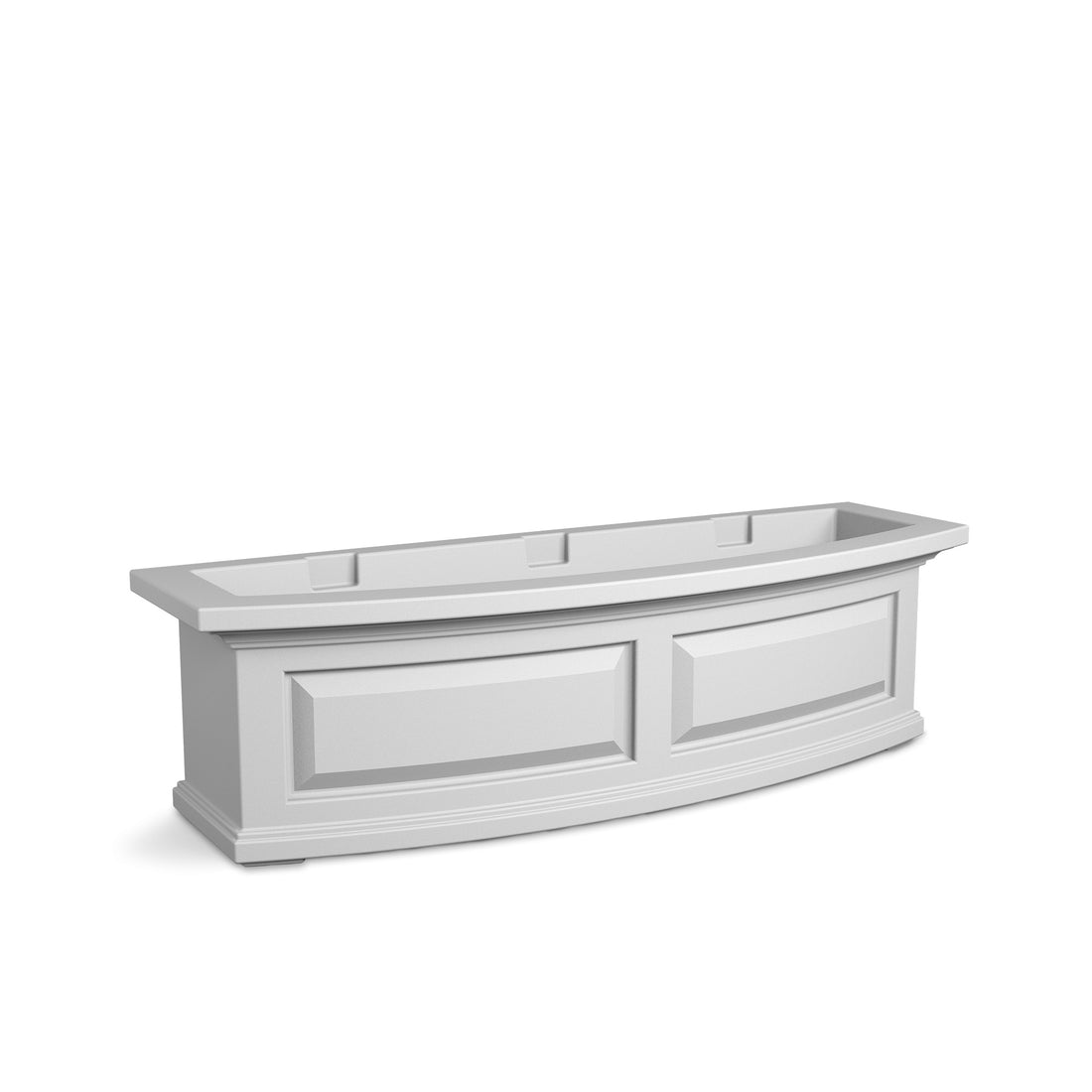 Mayne Nantucket 3ft Self-Watering Window Box with Steel Wall Mount Brackets