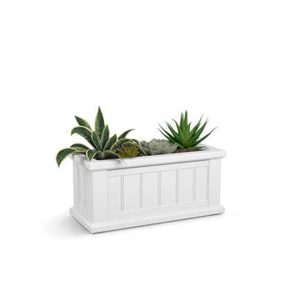 Cape Cod 24in x 11in Rectangle Planter