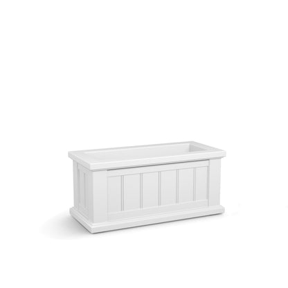 Mayne Cape Cod 24x11-Inch Self-Watering Rectangle Planter
