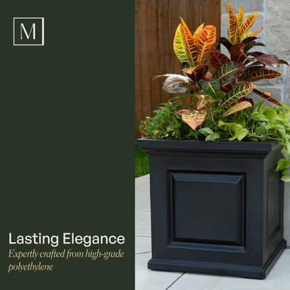 Mayne Nantucket 20-Inch Self-Watering Square Planter