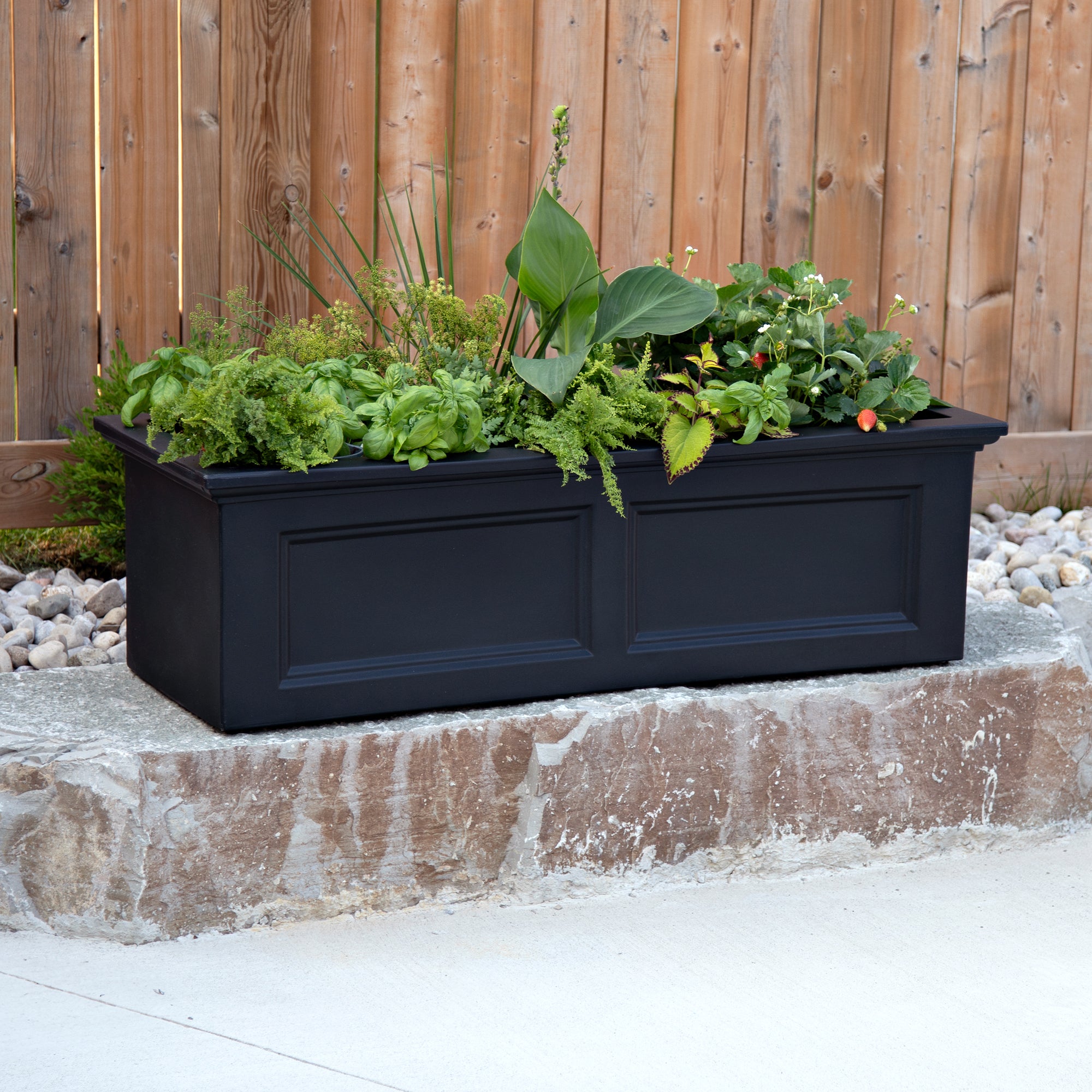 Mayne Fairfield 48-Inch Self-Watering Rectangle Garden Bed