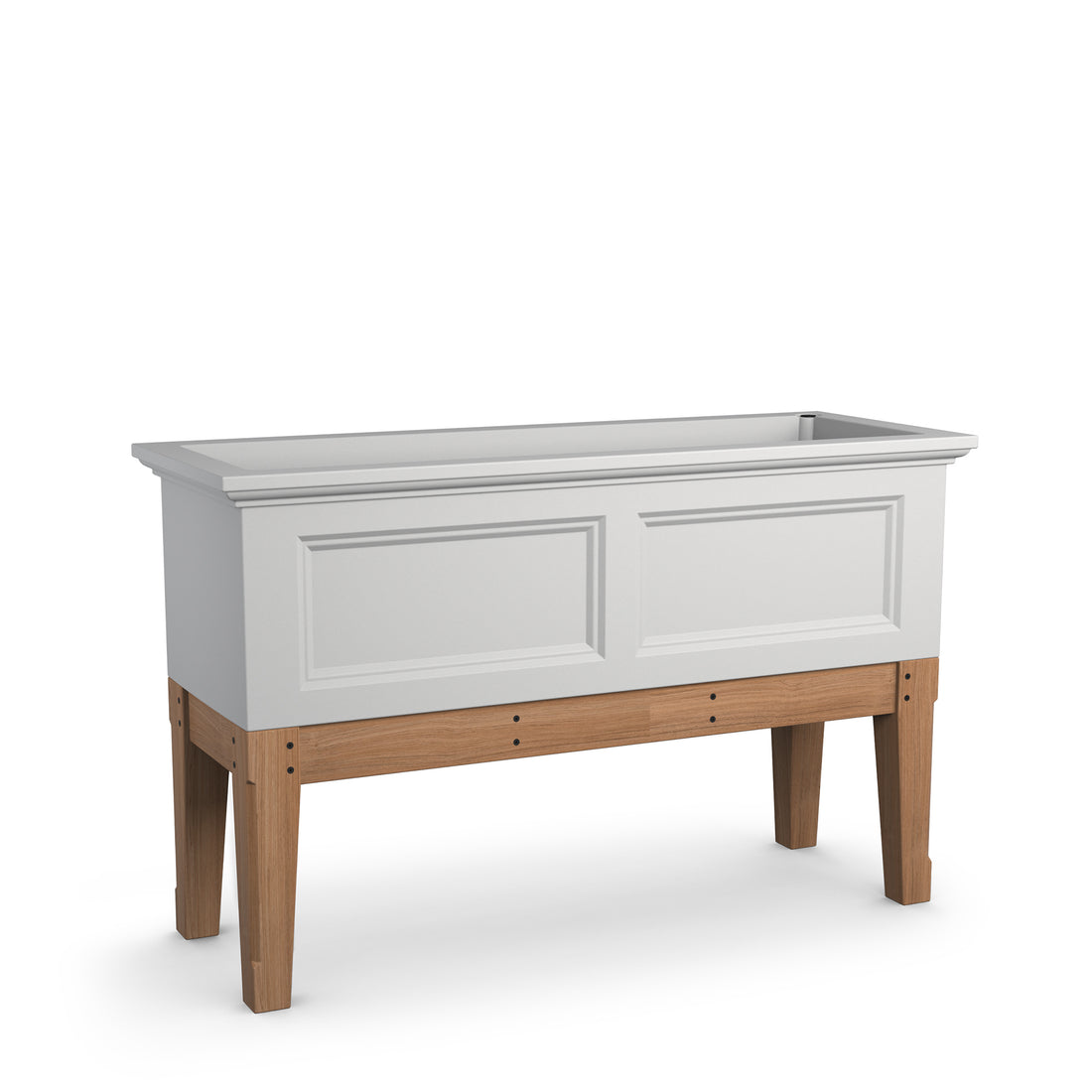 Mayne Fairfield 48-Inch Self-Watering Rectangle Elevated Garden Bed with Wooden Legs