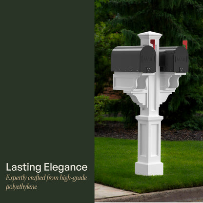 Mayne Rockport Double Arm Mail Post