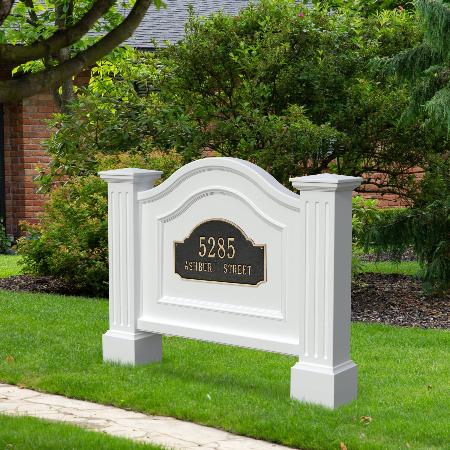 Mayne Nantucket Address Sign