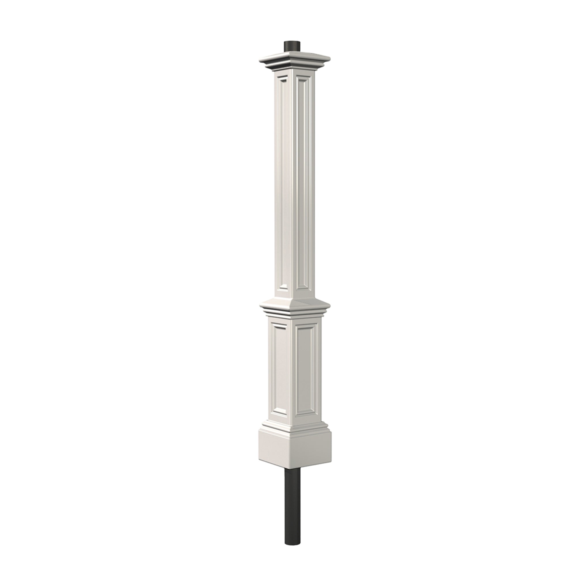 Mayne Signature Lamp Post with PVC Mount