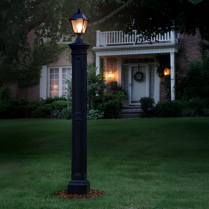 Mayne Liberty Lamp Post with PVC Mount