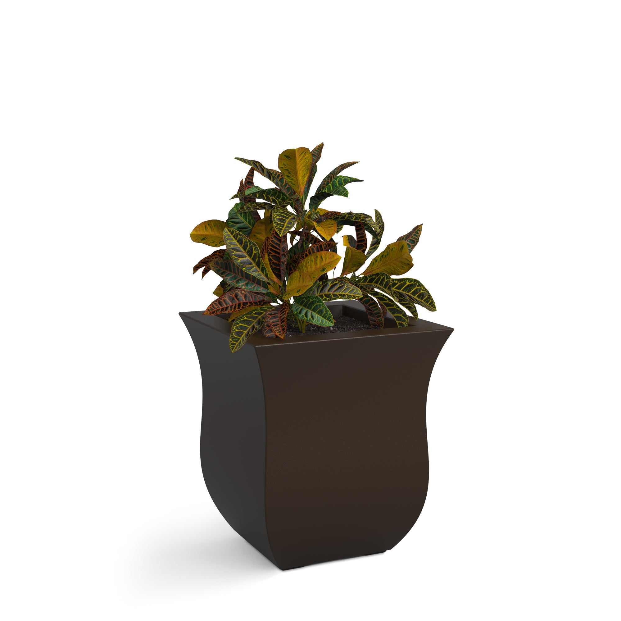 Mayne Valencia 16-Inch Indoor and Outdoor Square Planter