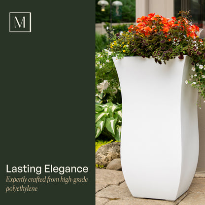 Mayne Valencia 30-Inch Outdoor Tall Planter