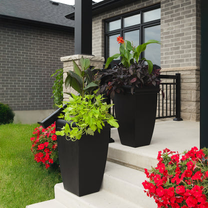 Mayne Chelsey 28-Inch Self-Watering Tall Planter (2-Pack)