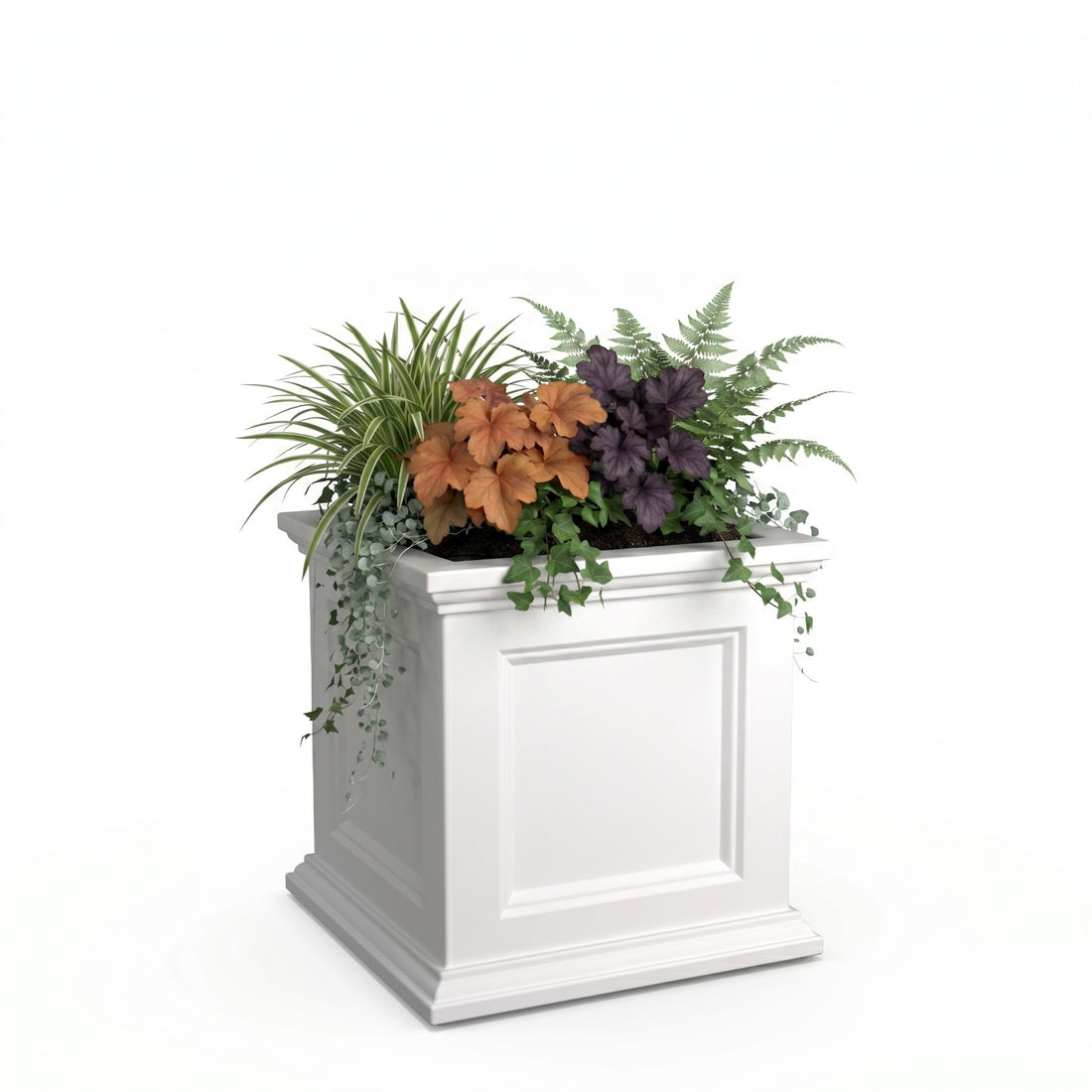Mayne Fairfield 18-Inch Self-Watering Square Planter