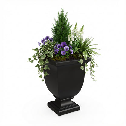Mayne Augusta 26-Inch Self-Watering Tall Planter with Removable Planting Insert