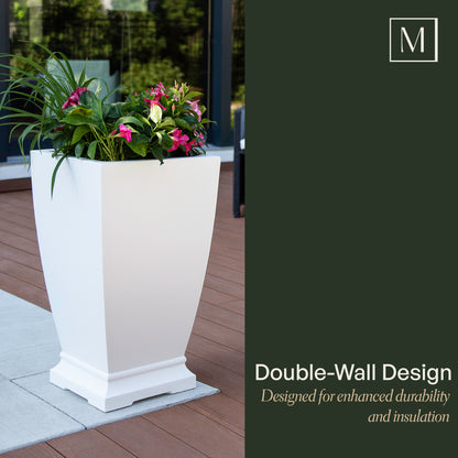 Mayne Acadia 28-Inch Self-Watering Tall Planter