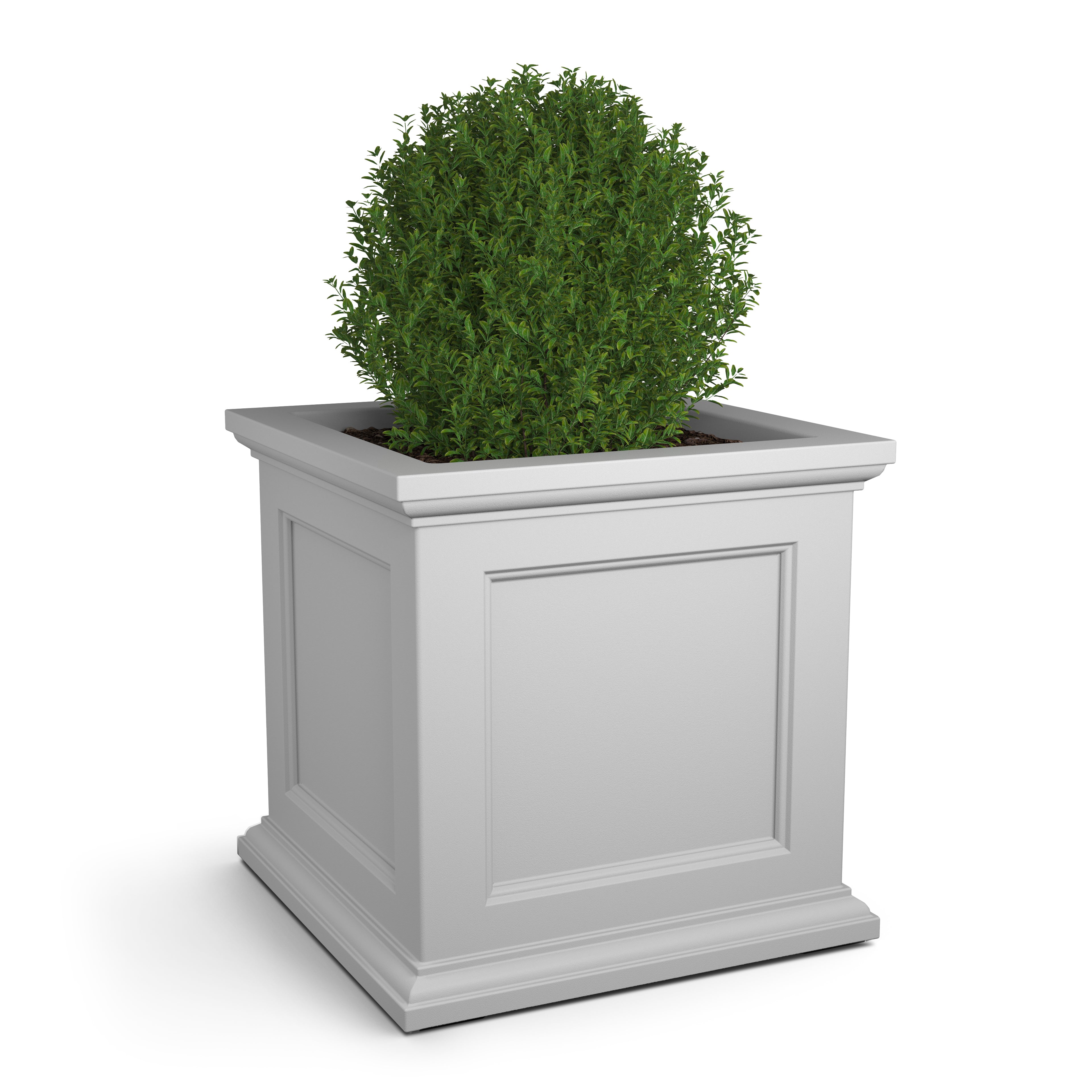 Mayne Fairfield 28-Inch Indoor and Outdoor Square Planter