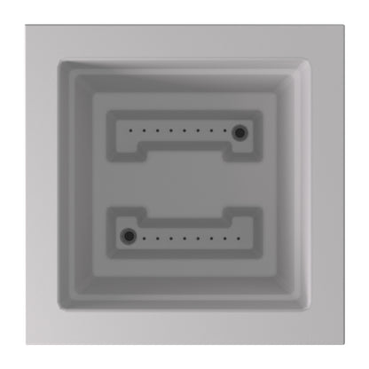 Mayne Fairfield 28-Inch Indoor and Outdoor Square Planter